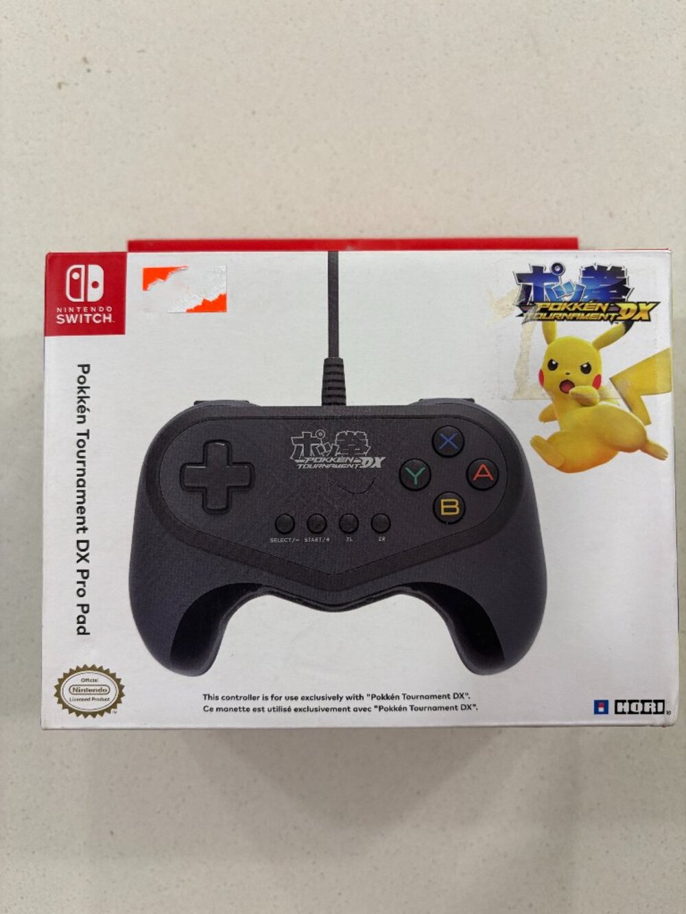 NINTENDO SWITCH POKKEN TOURNAMENT DX PRO PAD CONTROLLER NEW